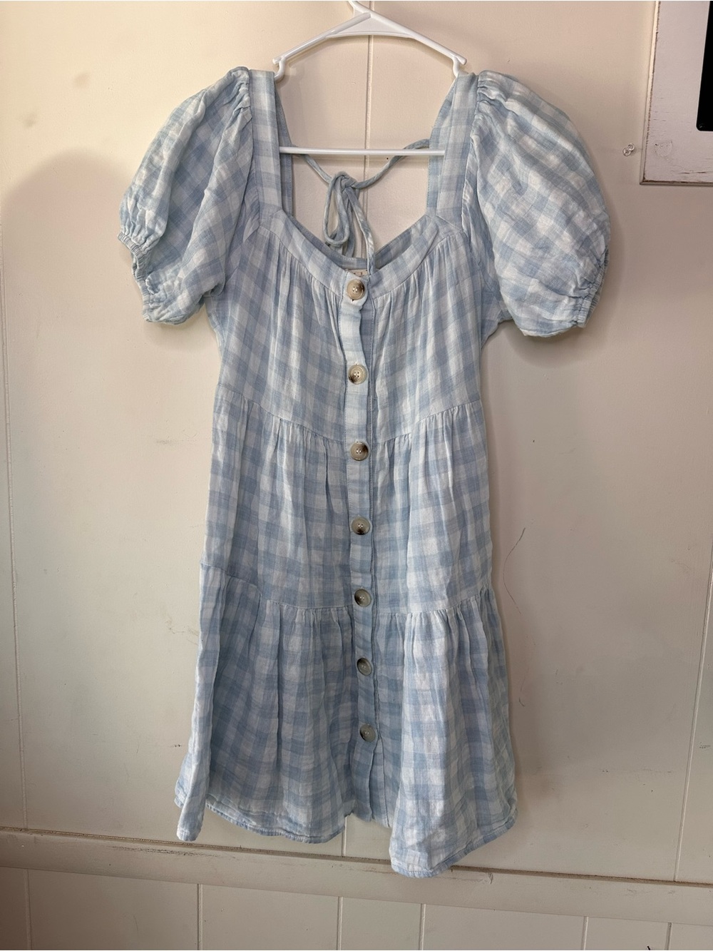 Hem & Thread Gingham Dress - Small